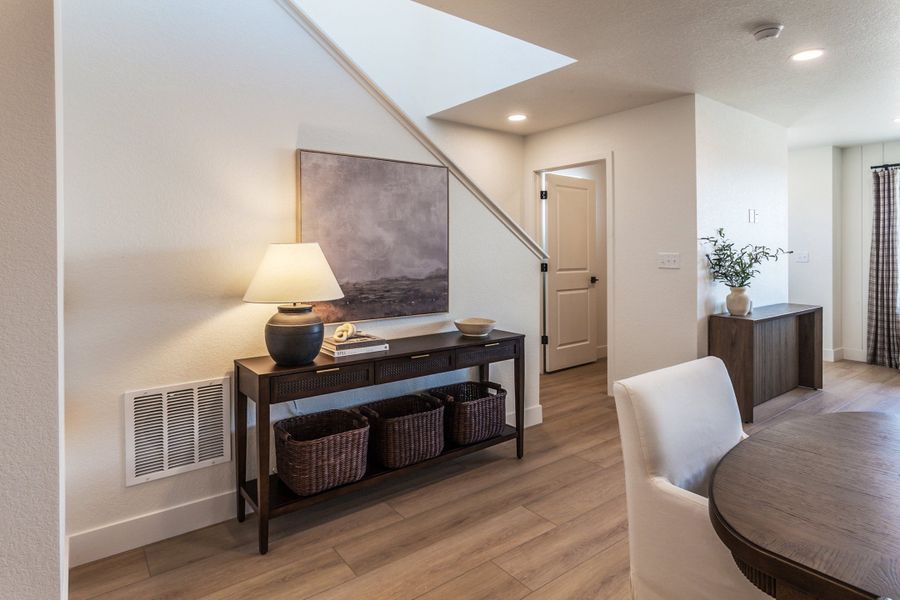 Representative furnished interior of a home built from the Marigold by Hartford Homes in Bloom, Fort Collins (Image 18).