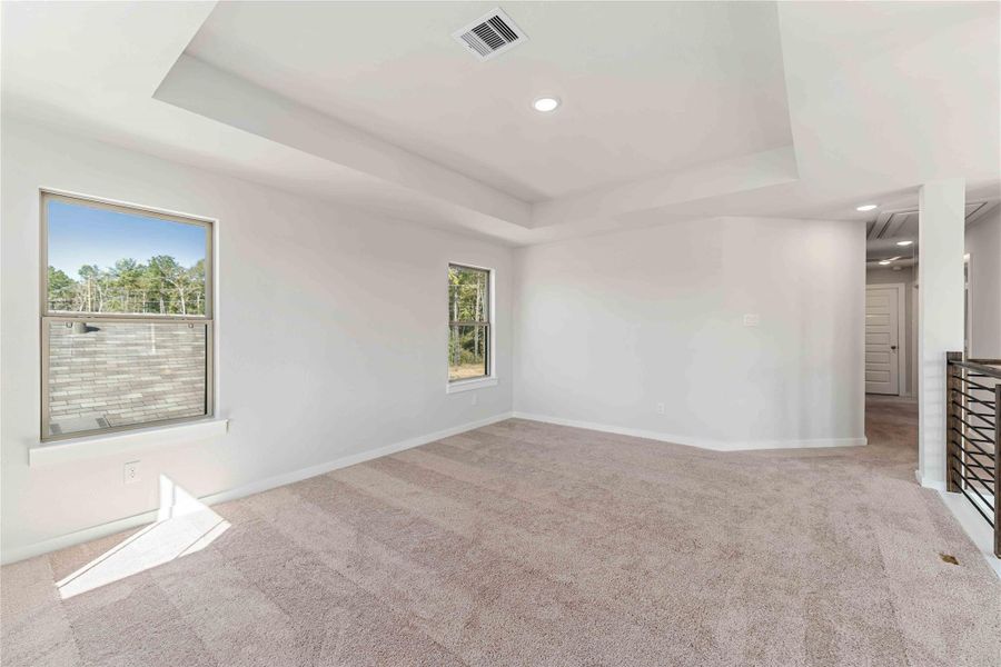 Spacious, unfurnished interior of a new home in Meadow Park, Conroe (Image 16). Spacious, unfurnished interior of a new home in Meadow Park, Conroe (Image 16).