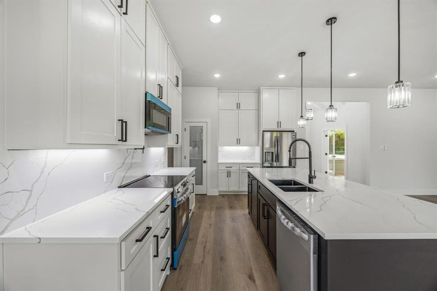 Furnished interior view inside a new home in , Tool (Image 2). Furnished interior view inside a new home in , Tool (Image 2).