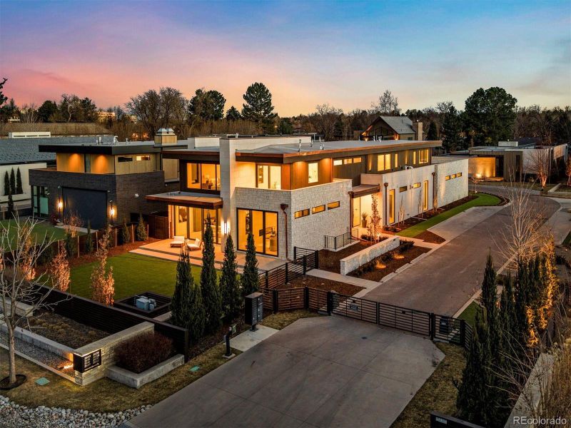 Exterior details and patio area of a home in , Denver (Image 21).