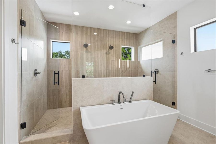 Furnished interior view inside a new home in , Tampa (Image 10).