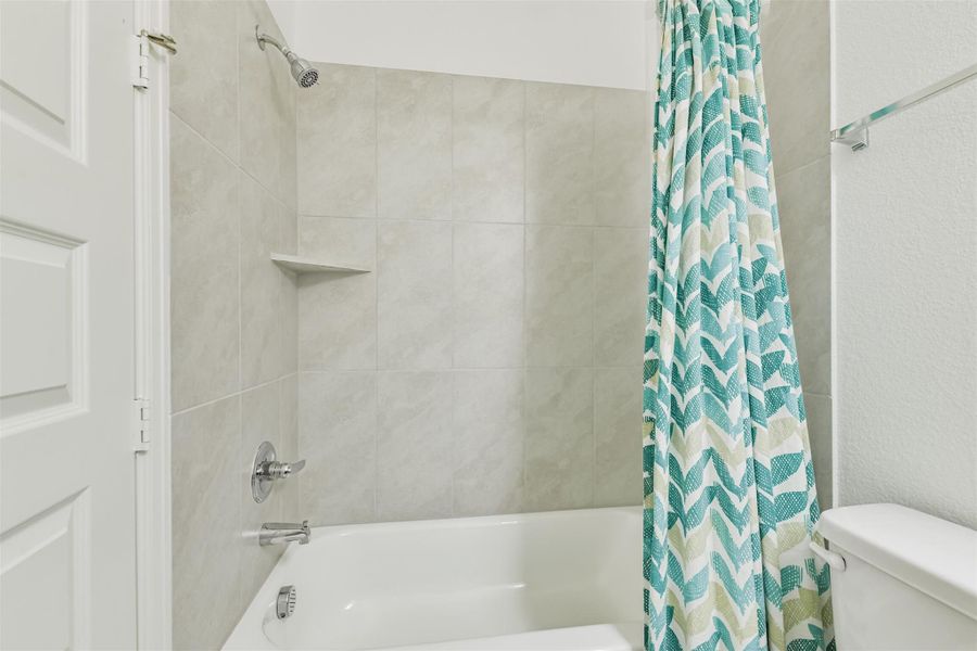 Third full bath has tub/shower combo. Third full bath has tub/shower combo.