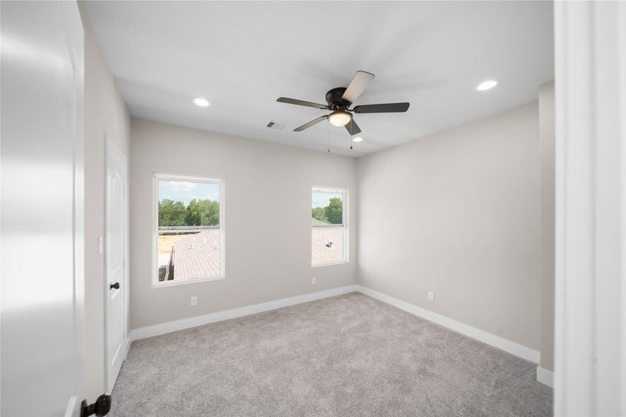 Spacious, unfurnished interior of a new home in , Houston (Image 9). Spacious, unfurnished interior of a new home in , Houston (Image 9).