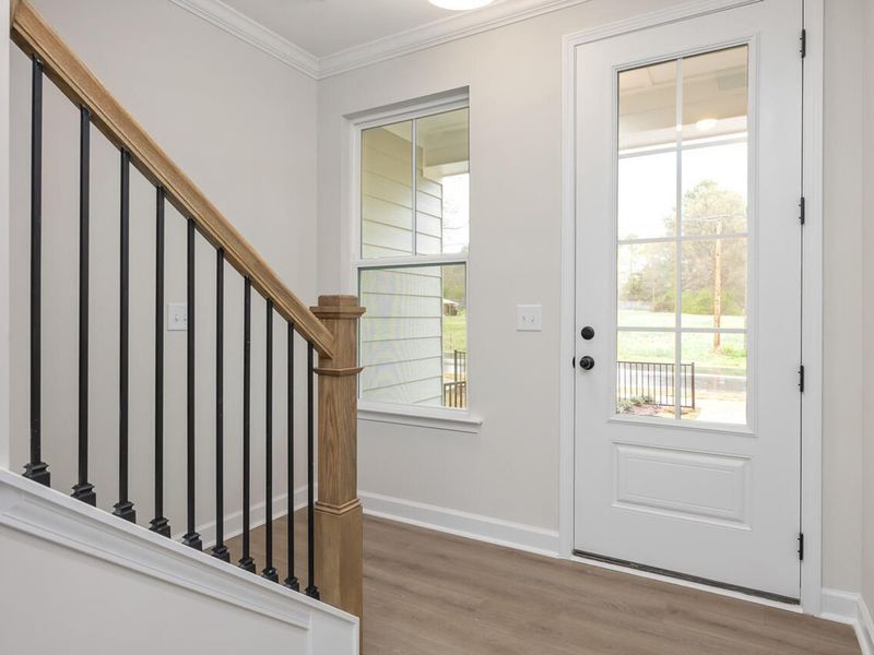Spacious, unfurnished interior of a new home in Camden Park, Knightdale (Image 21).