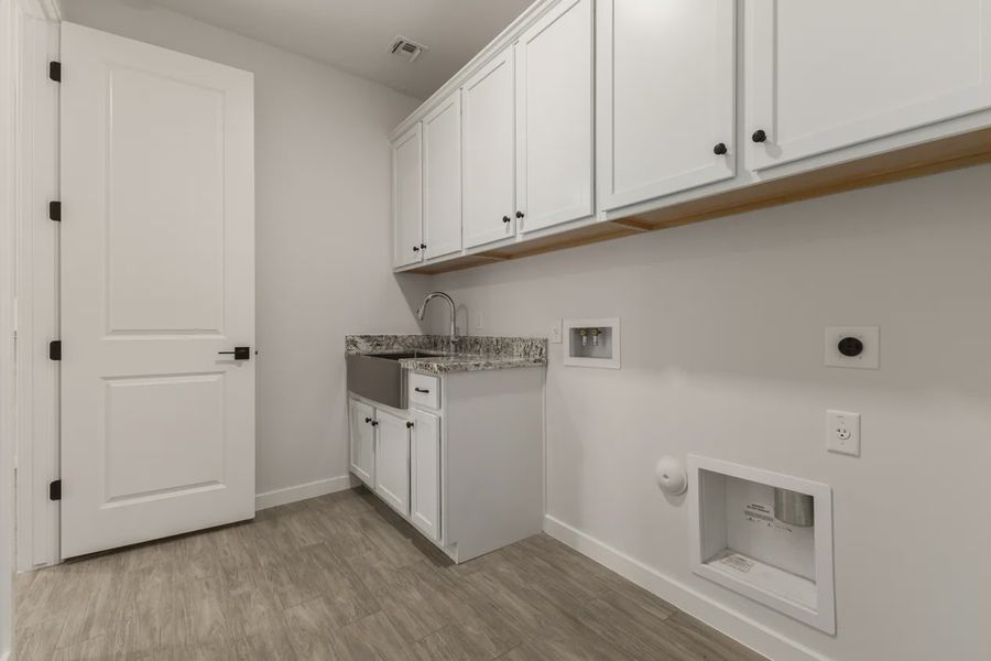 Furnished interior view inside a new home in Forté at Granite Vista, Waddell (Image 16).