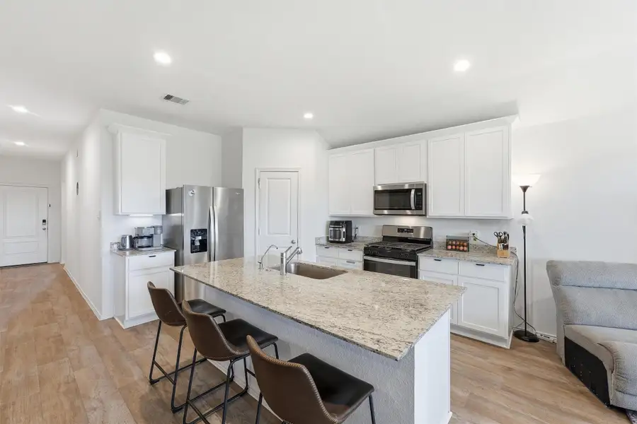 Open kitchen space concept Open kitchen space concept