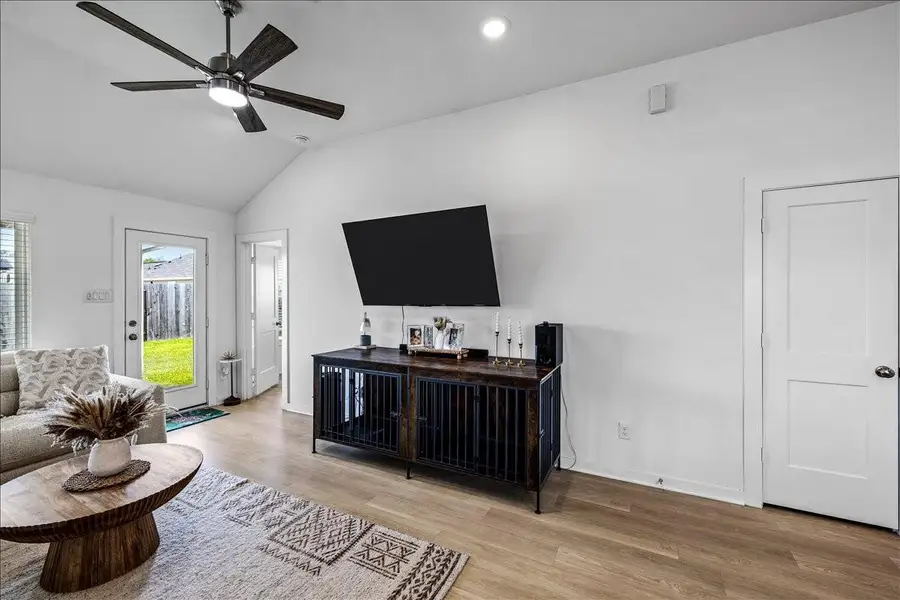 Furnished interior view inside a new home in Mustang Crossing, Alvin (Image 18).