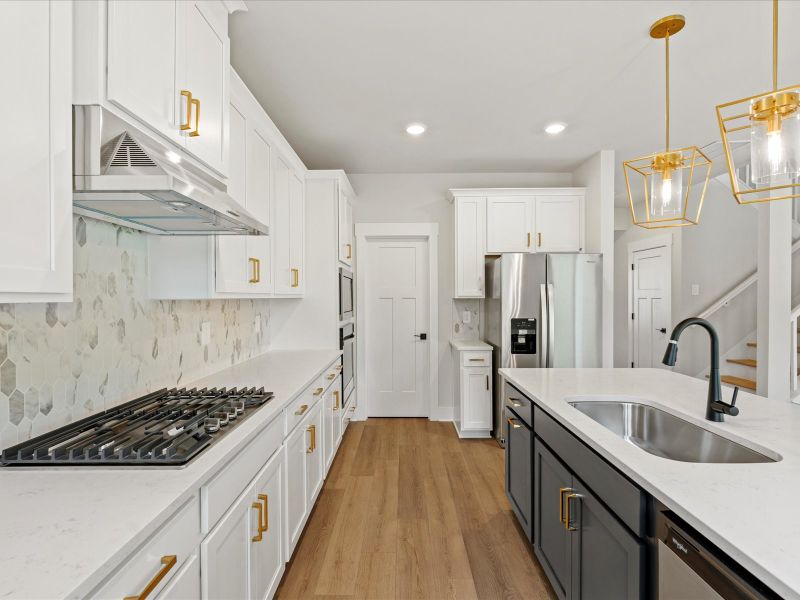 Furnished interior view inside a new home in Cedar Shoals - Signature Collection, Piedmont (Image 3). Furnished interior view inside a new home in Cedar Shoals - Signature Collection, Piedmont (Image 3).