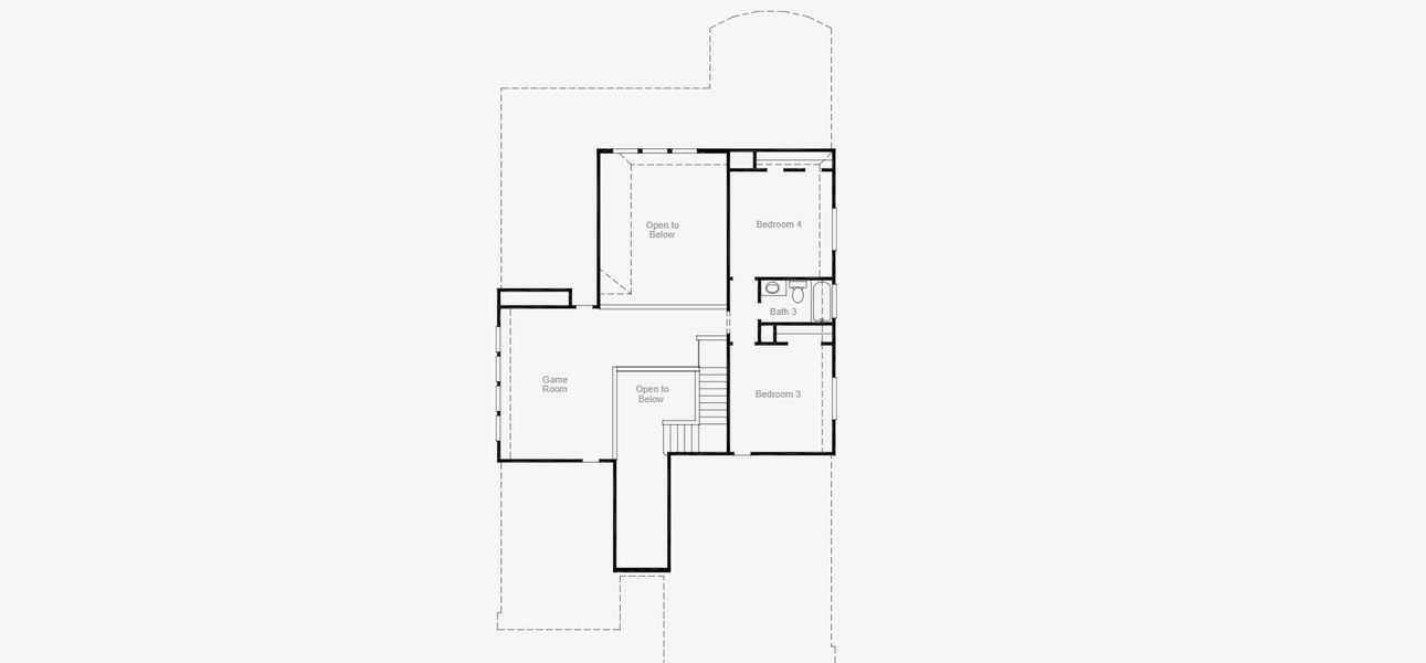 2D floor plan layout for the Ingleside by Coventry Homes in Jubilee, Hockley, TX (Image 29).