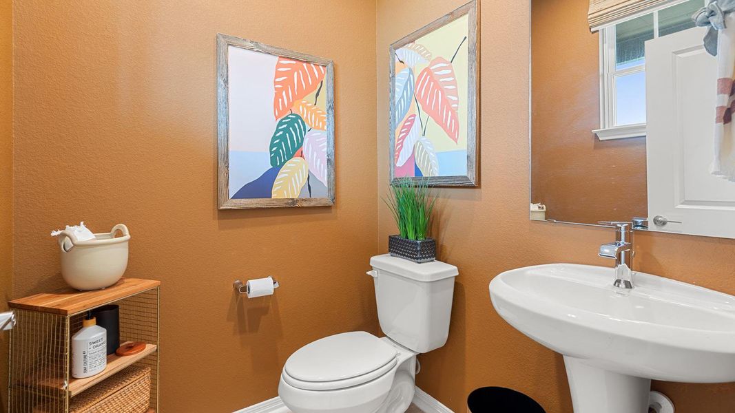 Furnished interior view inside a new home in Avery Centre, Round Rock (Image 16).