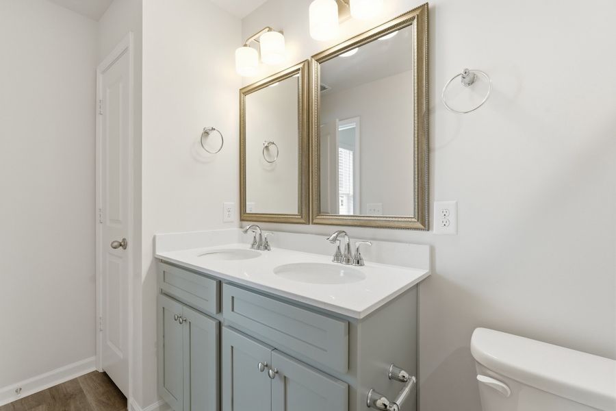 Representative furnished interior of a home built from the Aspen 3 Exterior by McGuinn Homes in Liberty Village, Hinesville (Image 16).