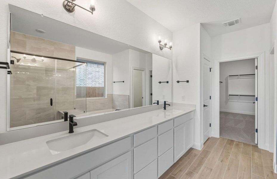 Furnished interior view inside a new home in Saddleback at Santa Rita Ranch, Liberty Hill (Image 9).