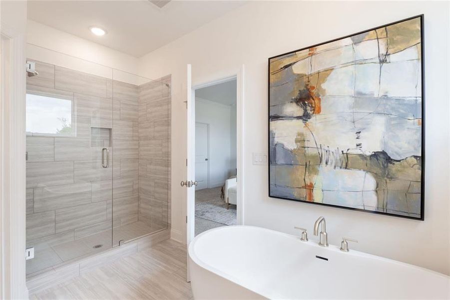 Furnished interior view inside a new home in , Sugar Hill (Image 32).