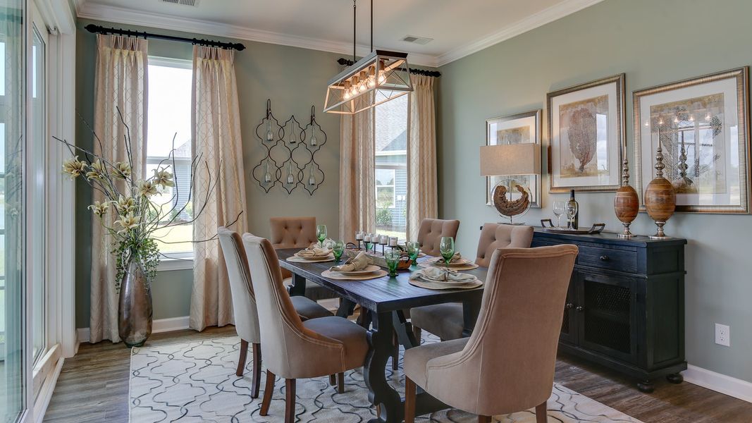 Representative furnished interior of a home built from the The Shorebreak by Chesapeake Homes in Heritage Park at Longs, Longs (Image 13).