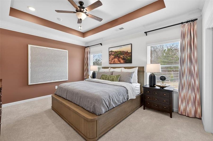 Furnished interior view inside a new home in Ellison Square, Loganville (Image 21).