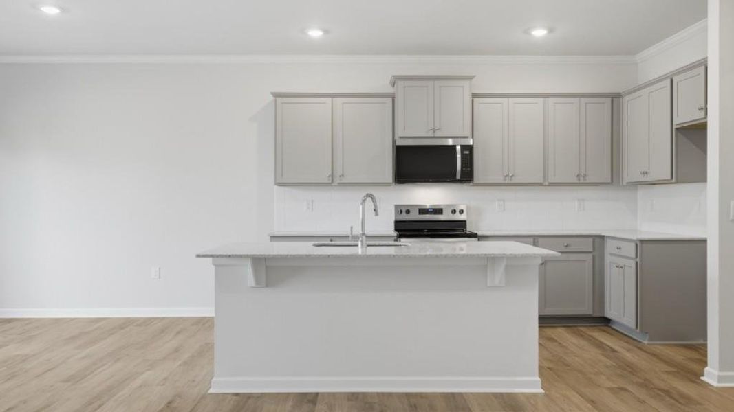 Furnished interior view inside a new home in Hughes Court, Dawsonville (Image 8).