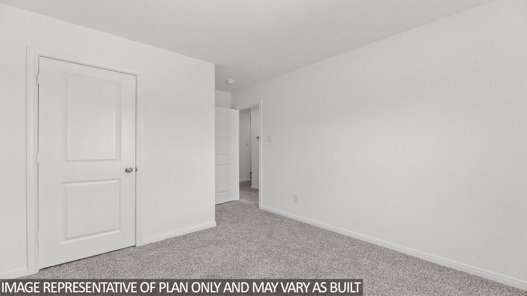 Spacious, unfurnished interior of a new home in Castles Edge, Willis (Image 9). Spacious, unfurnished interior of a new home in Castles Edge, Willis (Image 9).