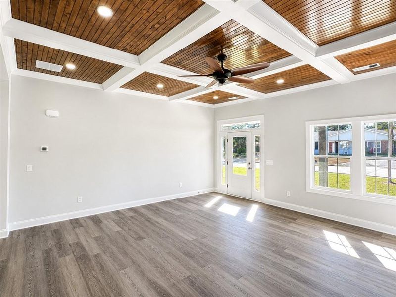 Spacious, unfurnished interior of a new home in , Augusta (Image 13).
