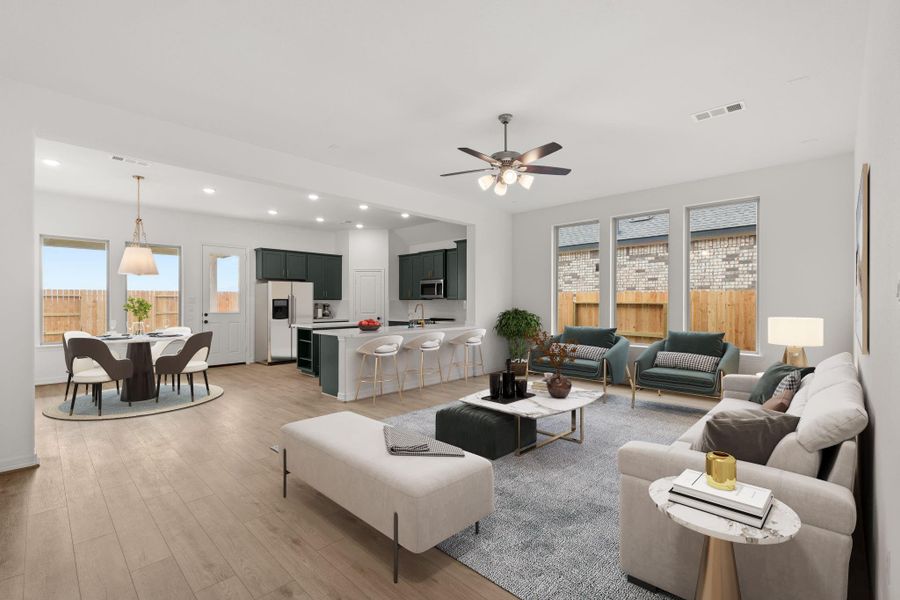 Note: Sample product photo. Actual exterior and interior selections may vary by homesite. Photo may be virtually staged