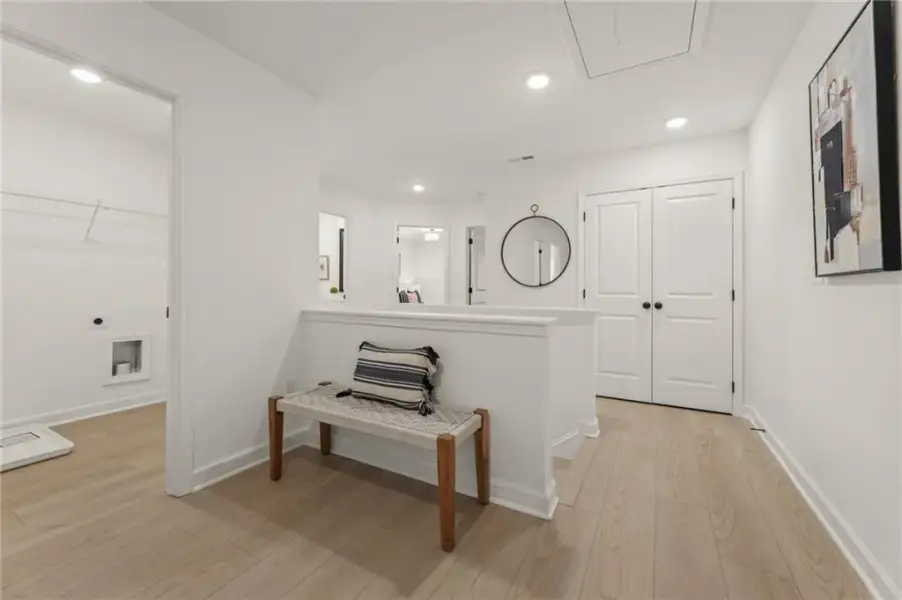 Furnished interior view inside a new home in River Walk Place, Lawrenceville (Image 4).