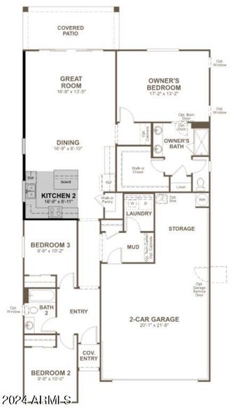 EDO I - lot 100 - Floor Plan Peridot