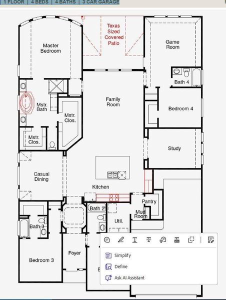 Image 6 of a home in Coastal Point. Image 6 of a home in Coastal Point.