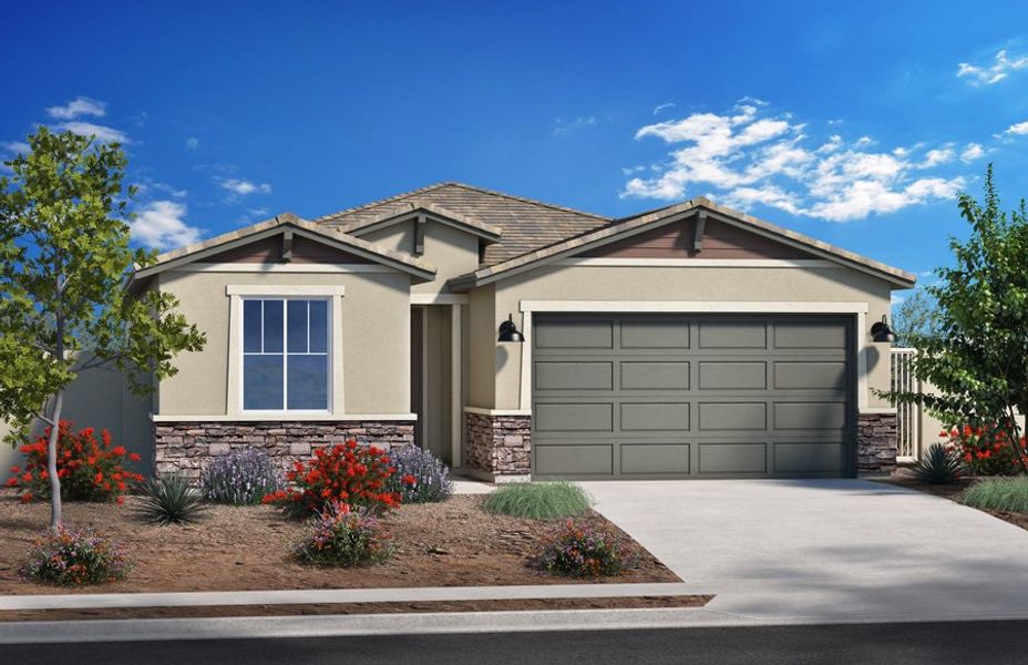 Representative exterior photo of a completed home built from the 1972 by Homes by Towne in Laveen Vistas III, Laveen, AZ (Image 5). Representative exterior photo of a completed home built from the 1972 by Homes by Towne in Laveen Vistas III, Laveen, AZ (Image 5).