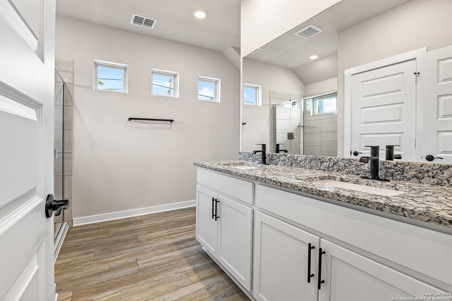 Furnished interior view inside a new home in Trilogy Grove, Leon Valley (Image 10). Furnished interior view inside a new home in Trilogy Grove, Leon Valley (Image 10).