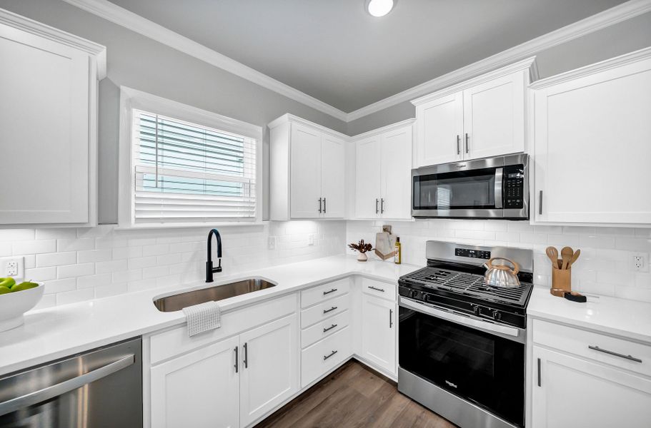 Furnished interior view inside a new home in Monroe Preserve, Chapin (Image 41).