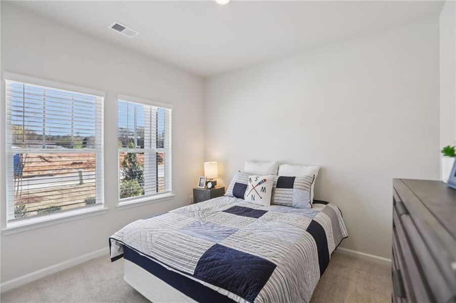 Furnished interior view inside a new home in Westmont Preserve, Powder Springs (Image 27).