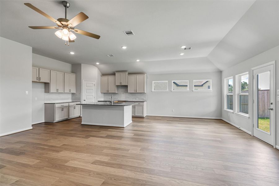 Furnished interior view inside a new home in Oakwood Estates, Waller (Image 11). Furnished interior view inside a new home in Oakwood Estates, Waller (Image 11).