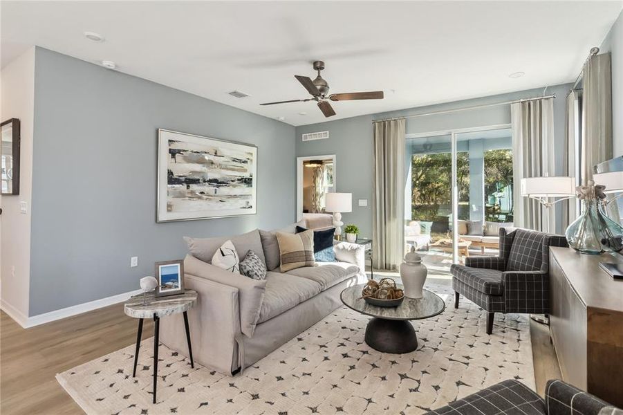 Furnished interior view inside a new home in Terra Haven, St. Cloud (Image 4).
