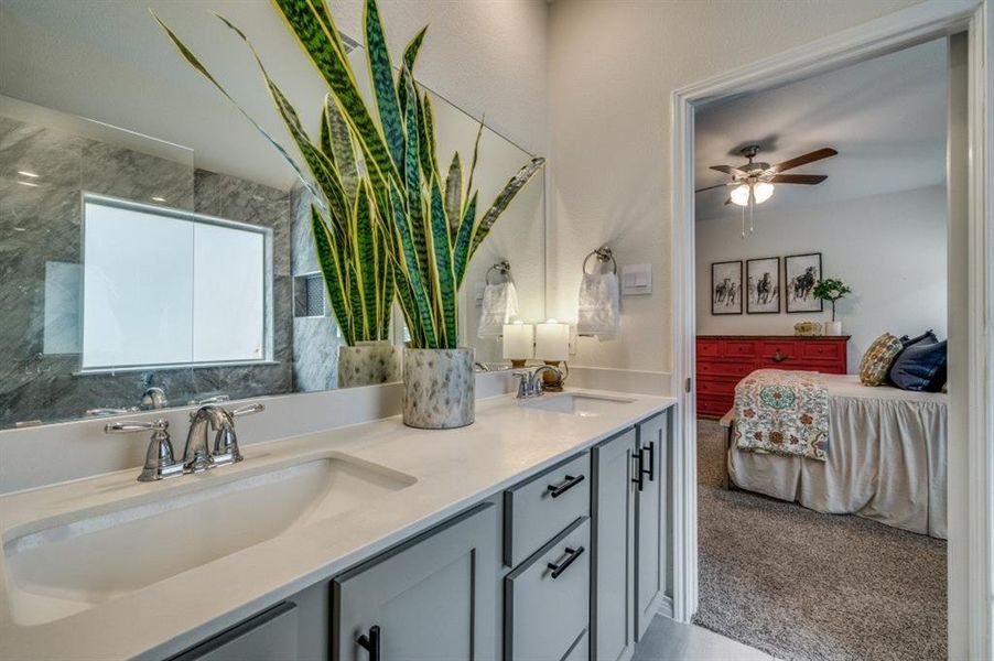 Furnished interior view inside a new home in , Aubrey (Image 26). Furnished interior view inside a new home in , Aubrey (Image 26).