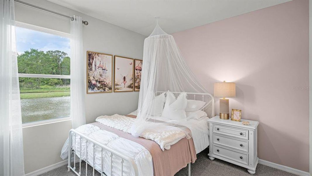 Furnished interior view inside a new home in Magnolia Pointe, Umatilla (Image 20).