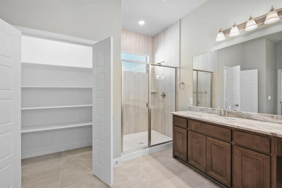 Furnished interior view inside a new home in Estates At Baker Park, Sherman (Image 4).