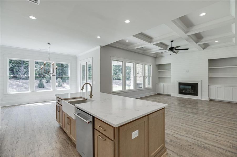 Furnished interior view inside a new home in , Statham (Image 16).