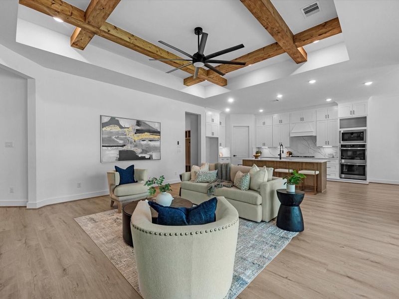Furnished interior view inside a new home in , Montgomery (Image 14).