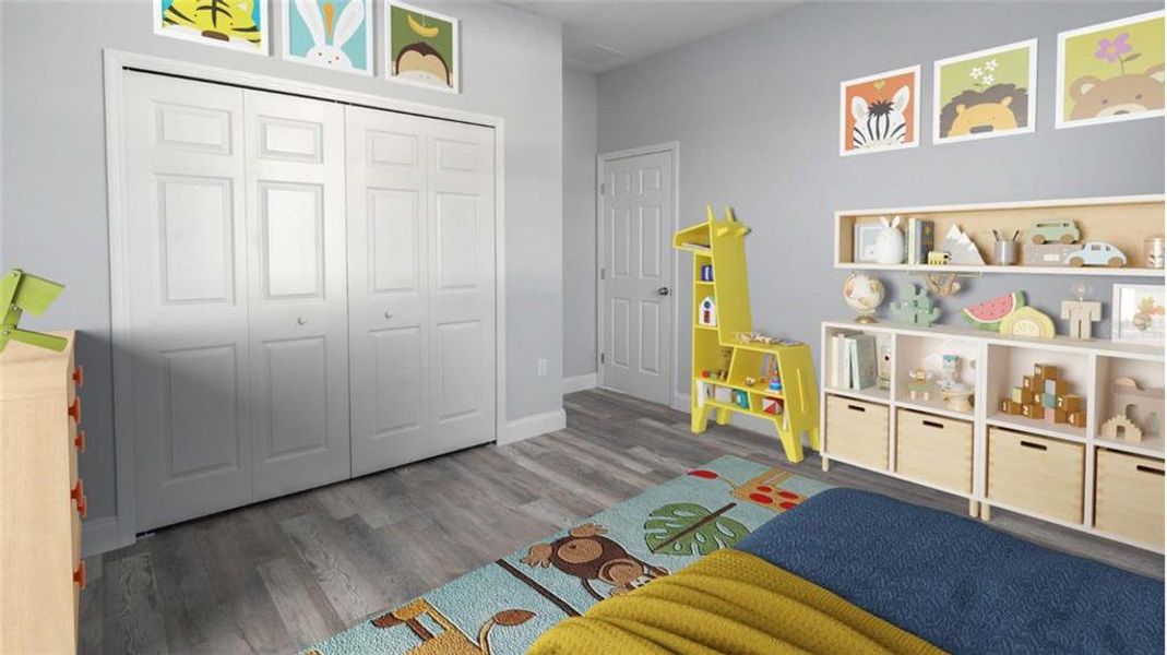 Furnished interior view inside a new home in , Dunnellon (Image 3).