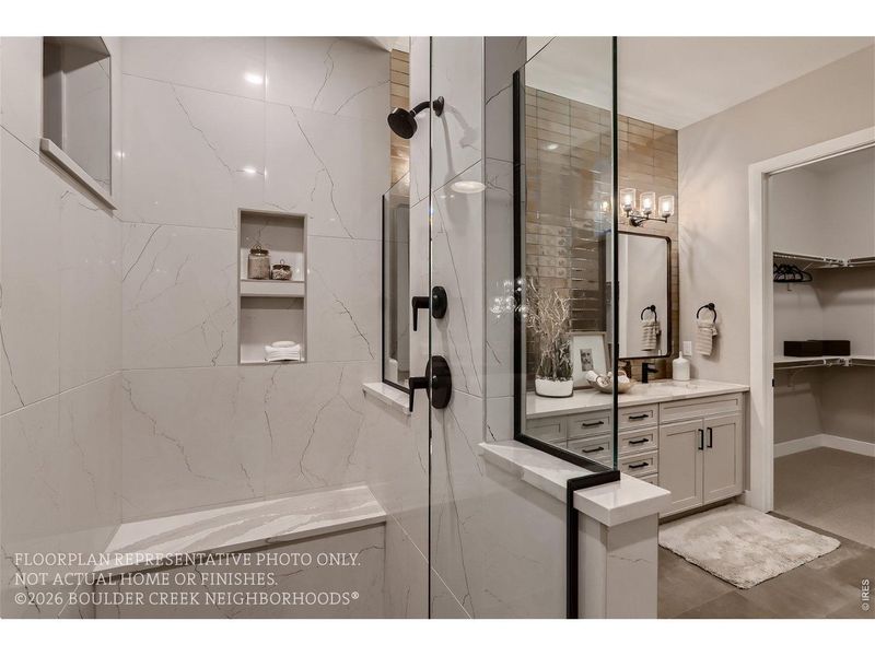 Furnished interior view inside a new home in , Broomfield (Image 9).