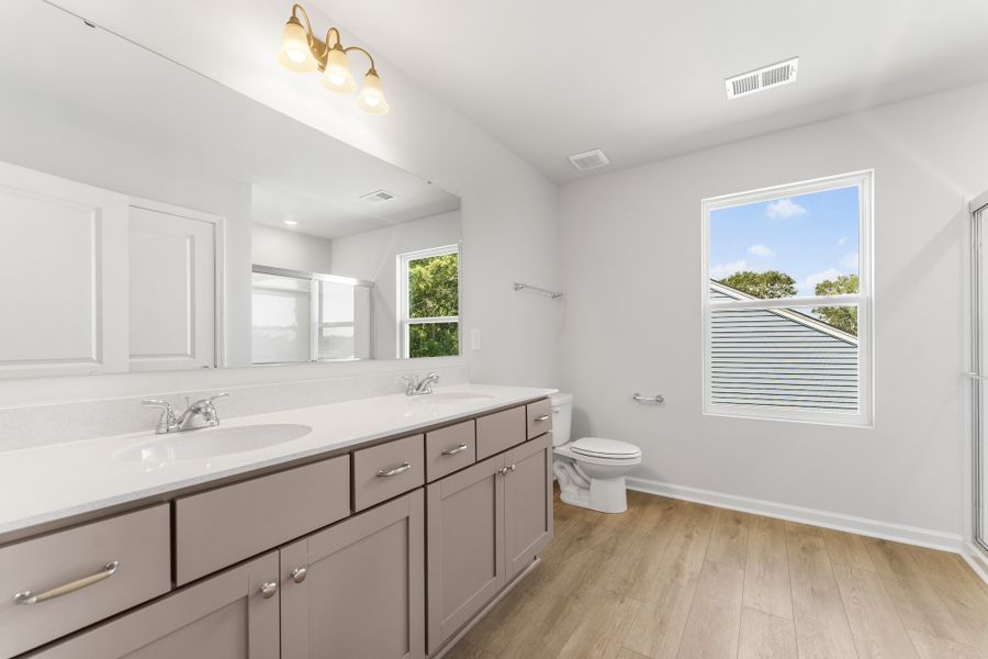 Furnished interior view inside a new home in Mayfair Village, Spartanburg (Image 11). Furnished interior view inside a new home in Mayfair Village, Spartanburg (Image 11).