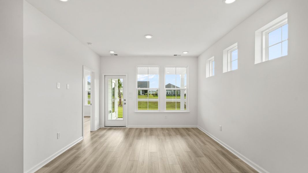 Furnished interior view inside a new home in Indigo at the Preserve, Longs (Image 9). Furnished interior view inside a new home in Indigo at the Preserve, Longs (Image 9).