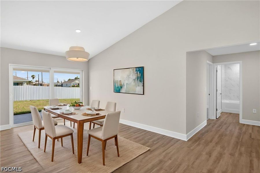Furnished interior view inside a new home in Cape Coral, Cape Coral (Image 6).