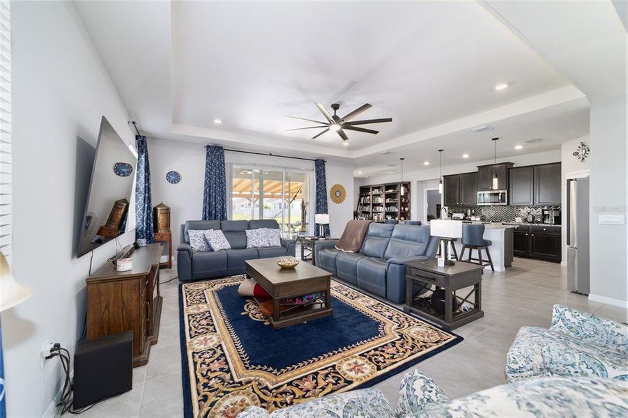 Furnished interior view inside a new home in Brookhaven, Ocala (Image 61).
