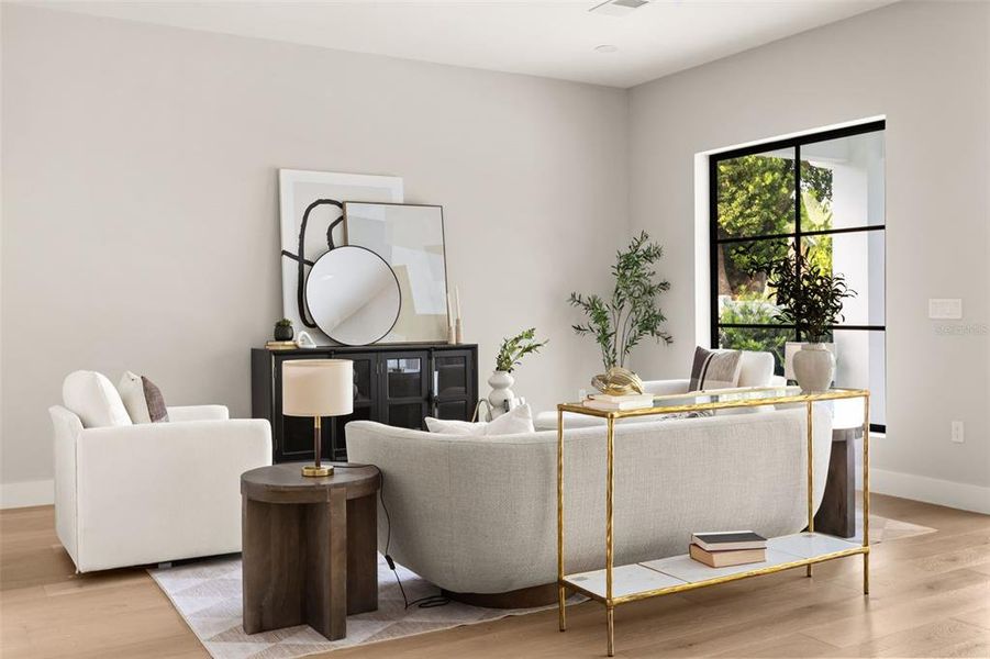Furnished interior view inside a new home in College Park, Orlando (Image 13). Furnished interior view inside a new home in College Park, Orlando (Image 13).