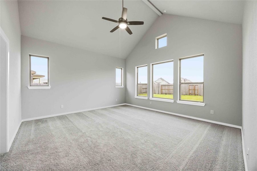 Spacious, unfurnished interior of a new home in Lago Mar  50'  &  55', Texas City (Image 18).