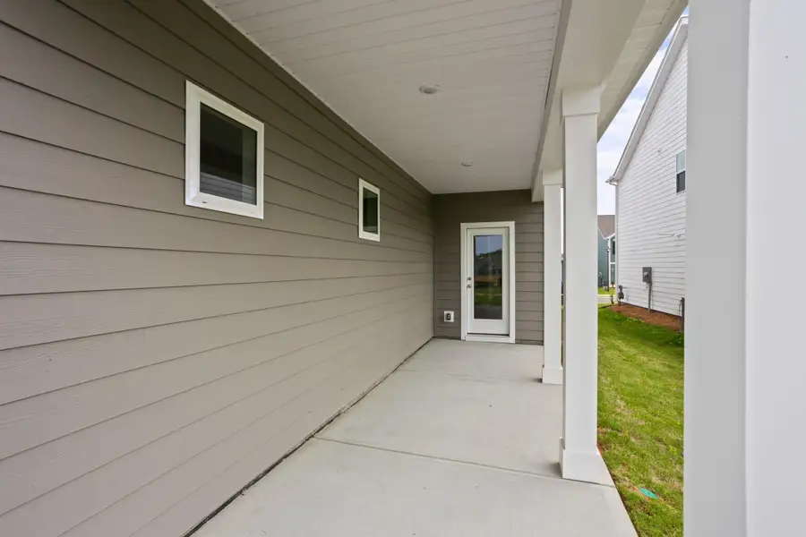 Exterior details and patio area of a home in , Seneca (Image 4).