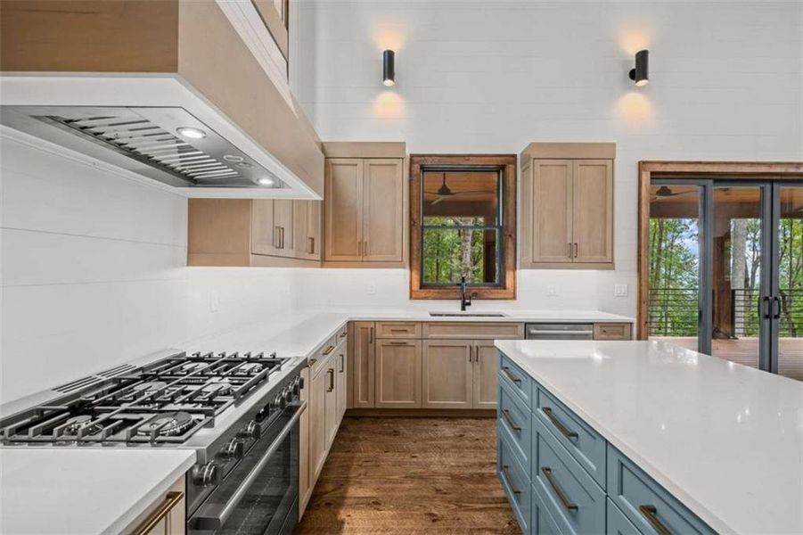 Furnished interior view inside a new home in , Young Harris (Image 6).