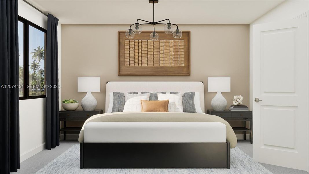 Furnished interior view inside a new home in Solterra, Sunrise (Image 11).