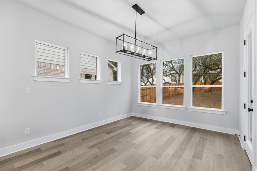 Casual Dining off of Kitchen