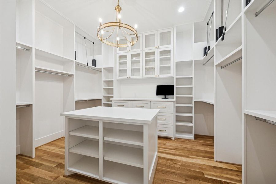 Furnished interior view inside a new home in , Houston (Image 37).